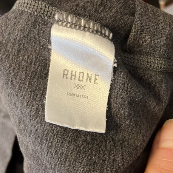 Rhone Reign Short Sleeve Tee Black Heather L - Picture 3 of 5